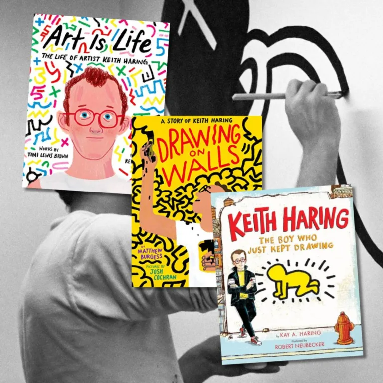 The Best Keith Haring Books for Kids 13 Best Keith Haring books for kids Art Sprouts Featured Images-4